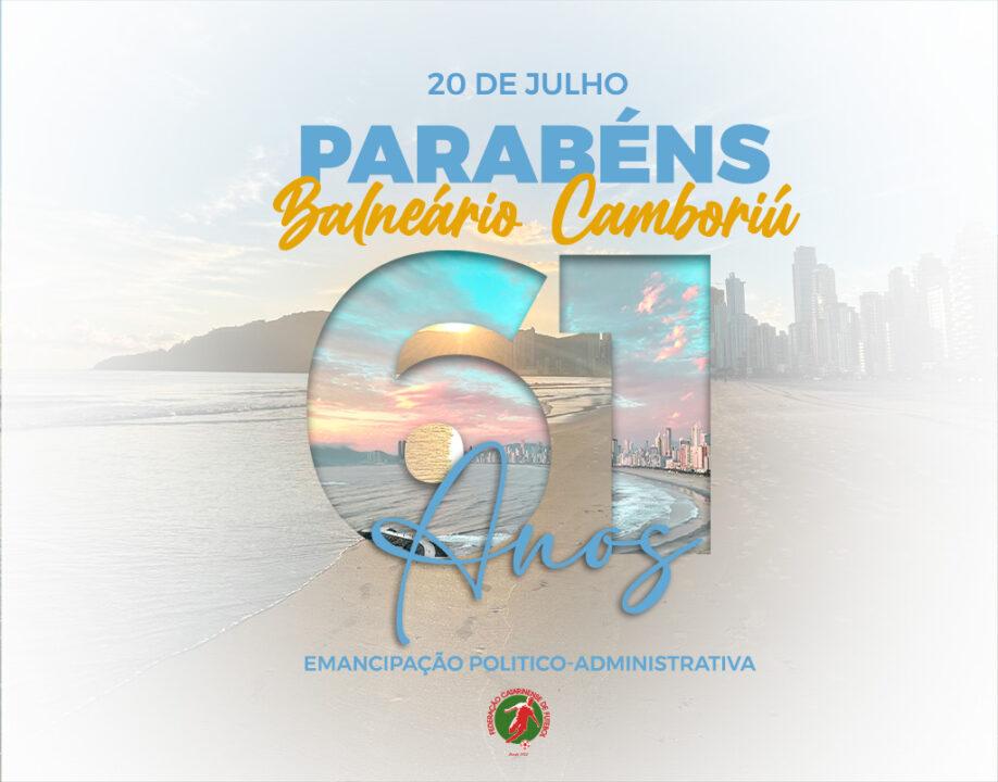 Balneário Camboriú 61 Anos