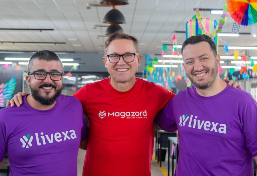 Logo da Magazord e Livexa