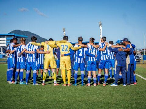 Jogo entre Avaí Sub-20 e Chapecoense no Catarinense Sub-20