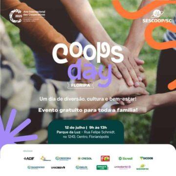Evento de CoopsDay no Parque da Luz em Florianópolis