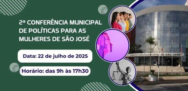 Conferência Municipal de Políticas para Mulheres em São José - Inscrições Abertas