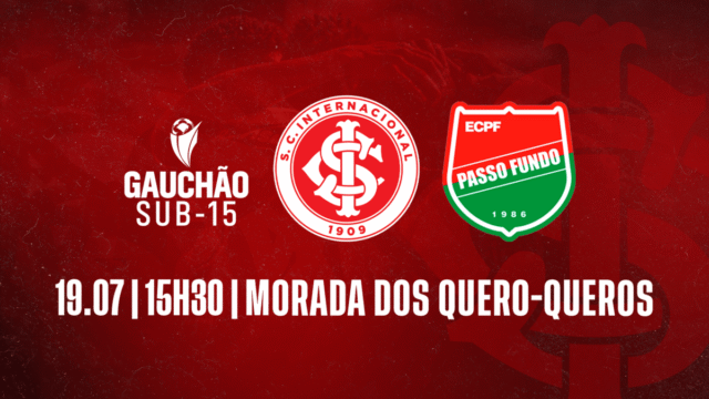 Imagem do jogo entre Internacional e Passo Fundo