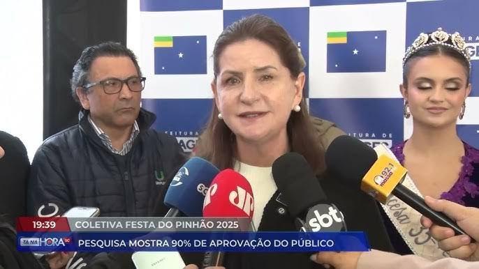 Público na Festa do Pinhão em Lages