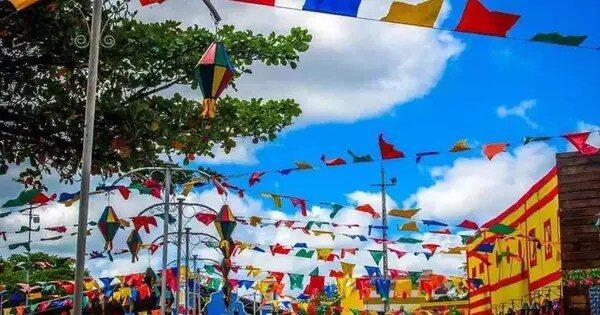 Dança típica de quadrilha em São José