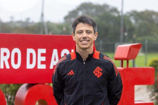 Filipe Mattos, treinador da equipe Sub-17 do Internacional