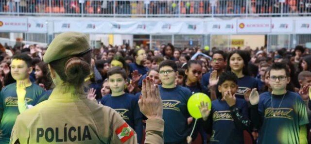 Formatura do PROERD em São José