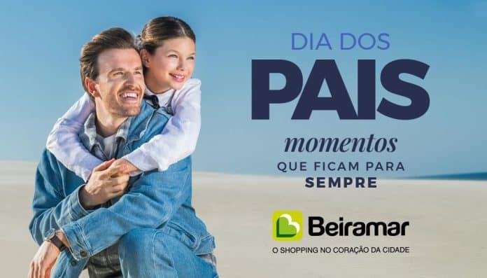 Pai e filha na praia