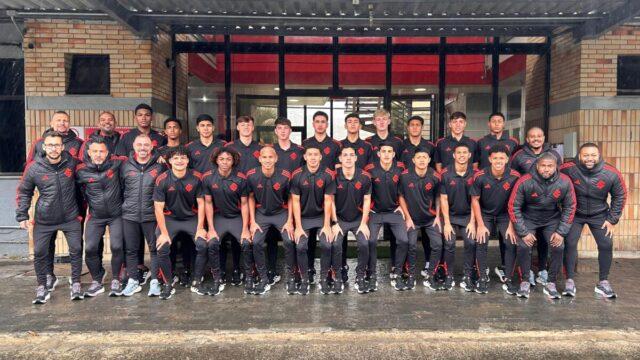 Jogadores do Internacional Sub-16 na Brasil Soccer Cup