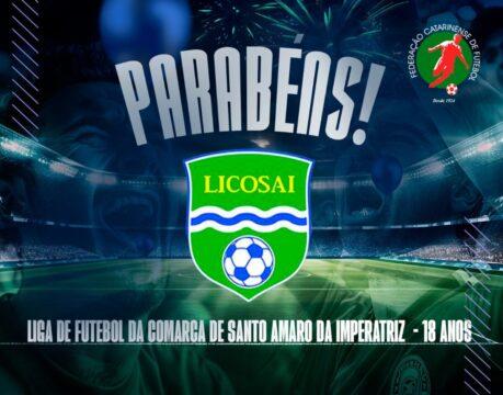 Liga de Futebol da Comarca de Santo Amaro da Imperatriz - 18 anos de história