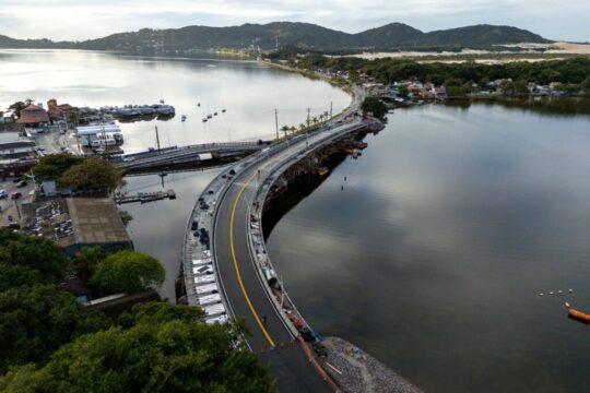 Ponte da Lagoa da Conceição em Florianópolis