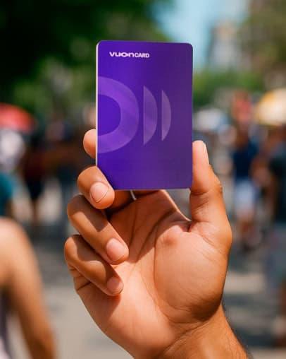 Cartão Vuon Card com novo design
