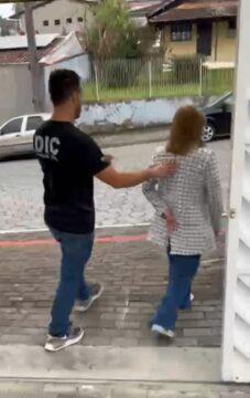 Investigada presa em operação policial