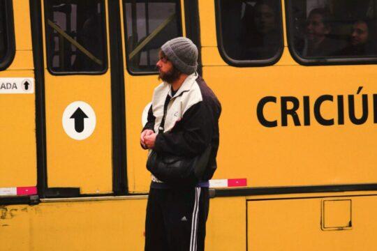 Prefeito Vagner Espindola vivenciando a rotina das ruas de Criciúma