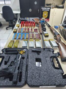 Prisão por Porte Ilegal de Arma em São Lourenço do Oeste