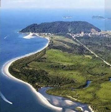 Vista do futuro Porto Brasil Sul em Santa Catarina