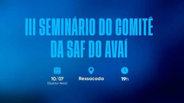 III Seminário do Comitê da SAF