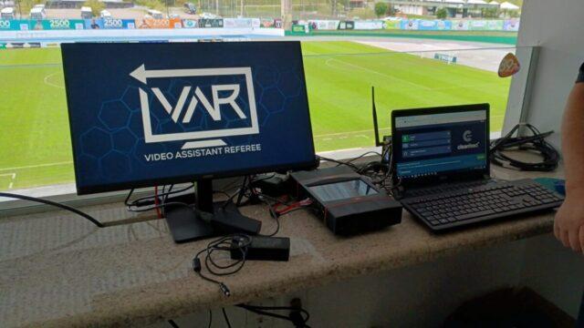 Sistema de árbitro de vídeo implementado pela FCF