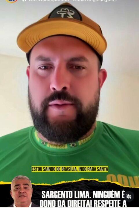 Deputados Zé Trovão e Sargento Lima do PL