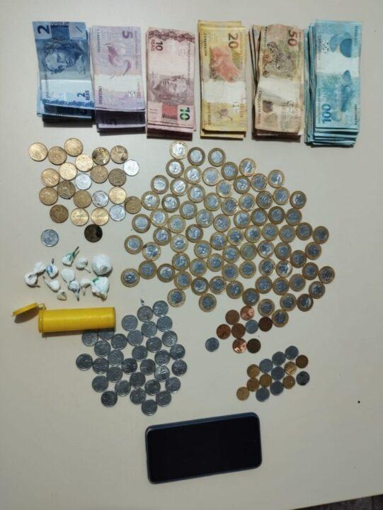 prisão por tráfico de drogas em Ipuaçu