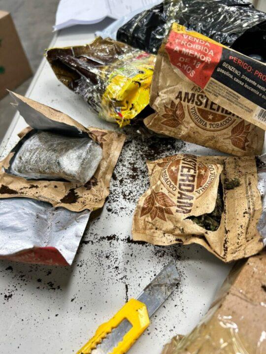 Apreensão de drogas e munições durante operação policial