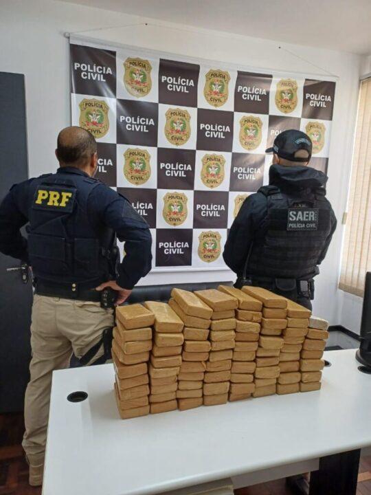 Apreensão de drogas com adolescentes em Quilombo/SC