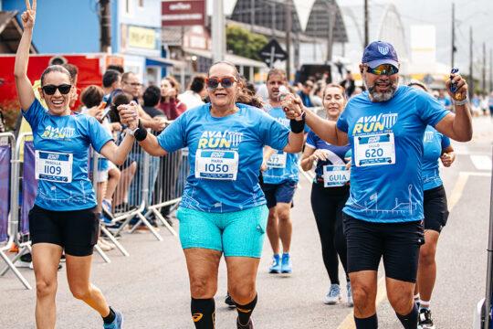 Corrida de rua do Avaí Futebol Clube em Florianópolis