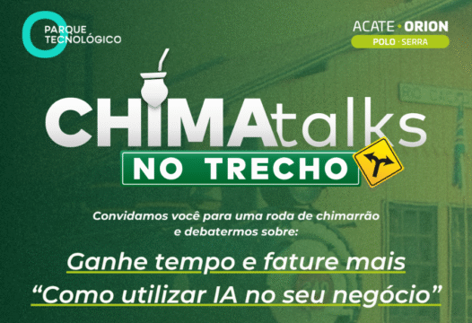 Evento CHIMAtalks no Trecho em Caçador sobre inteligência artificial