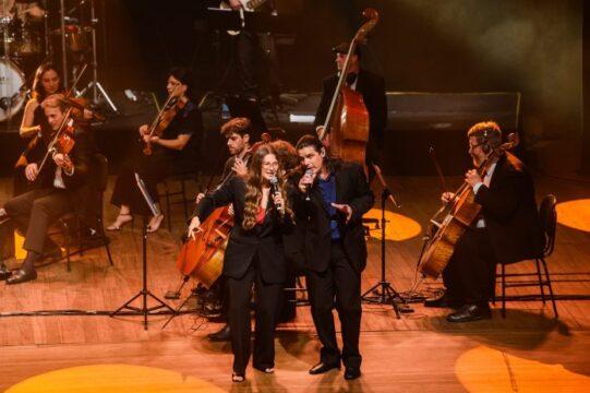 Orquestra da Camerata Florianópolis durante apresentação