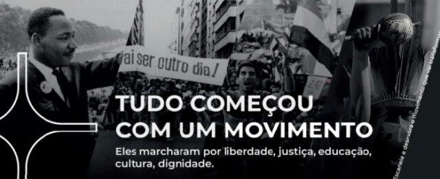 Outdoor da campanha Conecta+ Transformação