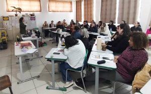 Professores em capacitação
