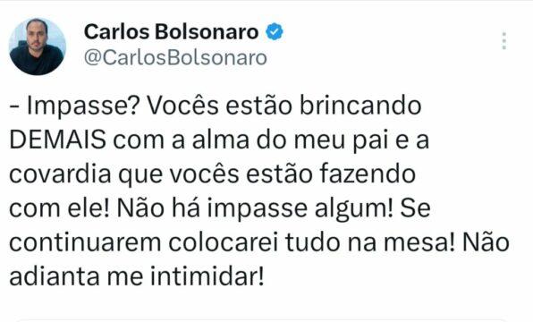 Carlos Bolsonaro pré-candidatura Senado Santa Catarina