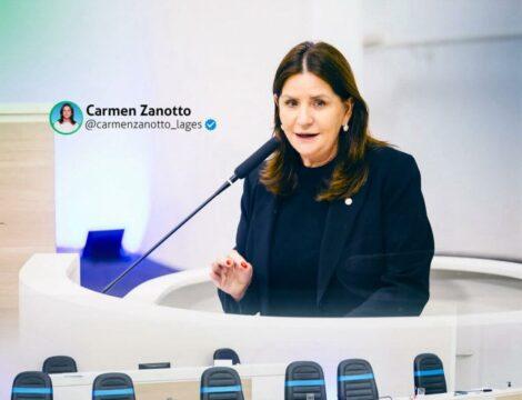 Imagem de Carmen Zanotto, primeira prefeita de Lages