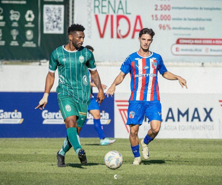 Equilíbrio nos jogos de ida da semifinal do Catarinense Sicoob Série B 2025