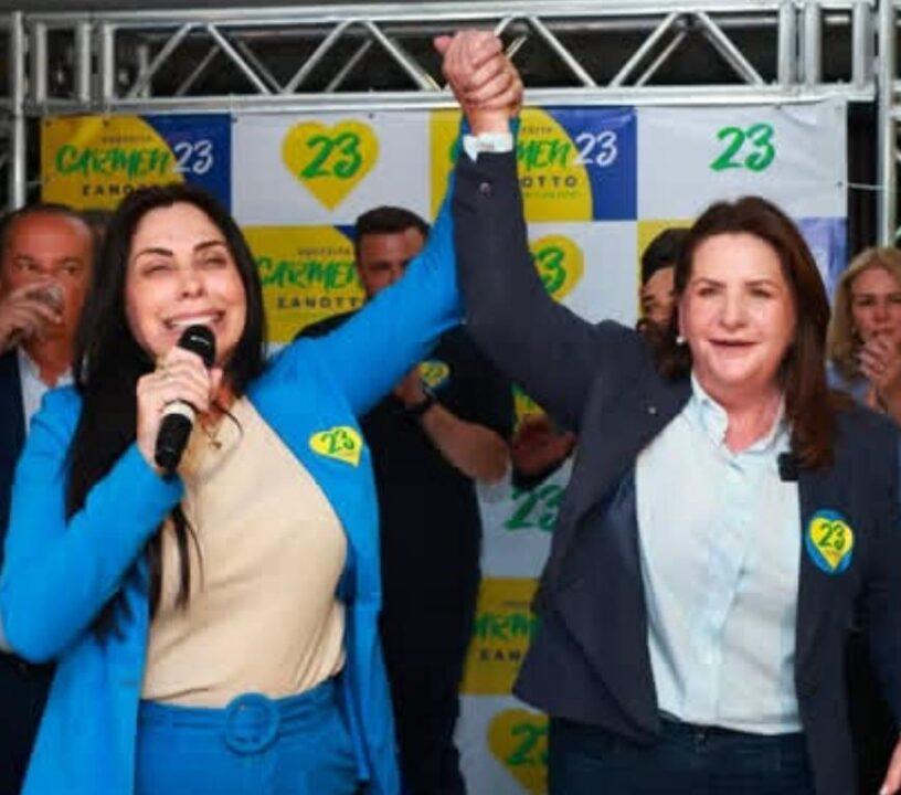 Deputada Federal Geovania de Sá e Carmen Zanotto