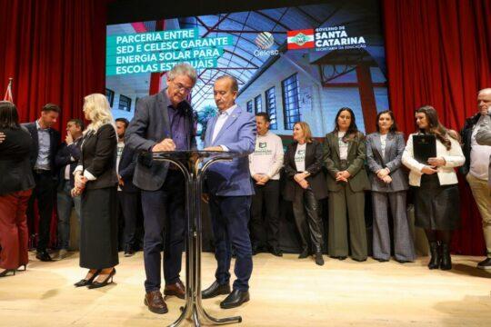 Energia Solar nas escolas estaduais de Santa Catarina