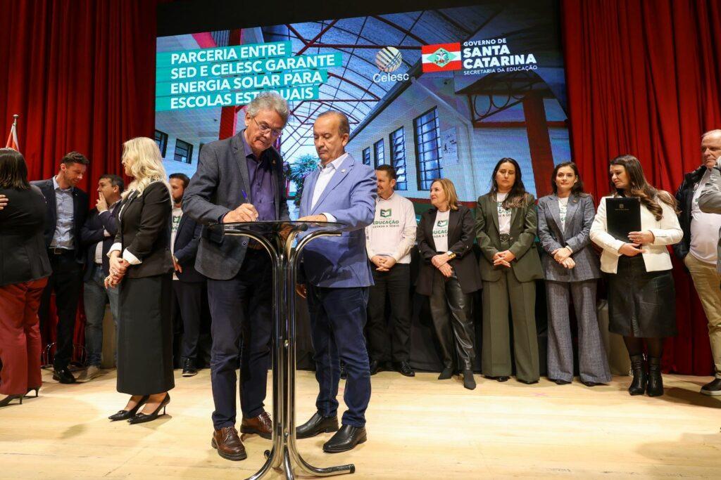 Energia Solar nas escolas estaduais de Santa Catarina