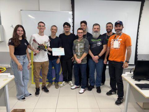 Equipe Falcon IFSC na Competição de Drones - Sepei 2025