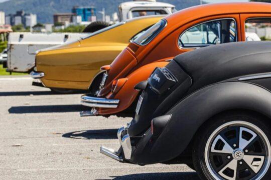 Exposição de Carros Antigos no Jardim Botânico de São José