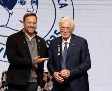 Fábio Perini - Medalha do Mérito Dona Francisca