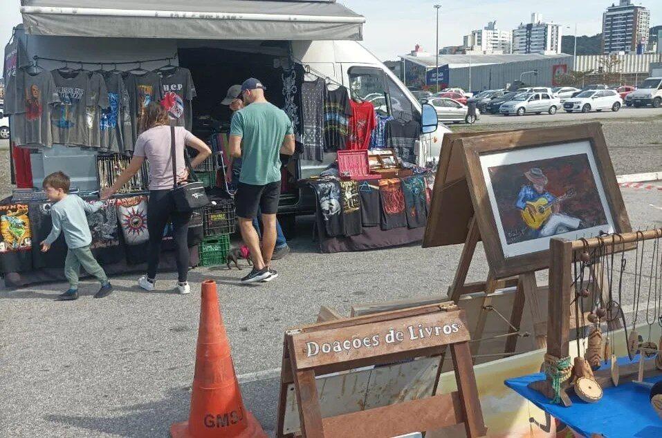 Feira do Empreendedor na Beira-Mar de São José - Economia Criativa Local