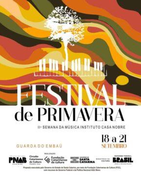 Imagem do Festival de Primavera na Guarda do Embaú