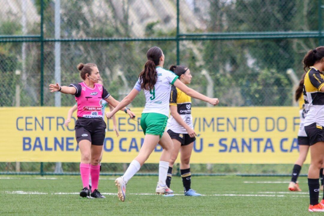 Imagem do primeiro gol marcado no CD Santa Catarina