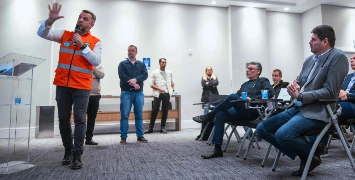 Grupo de trabalho para melhorar tráfego na SC-281