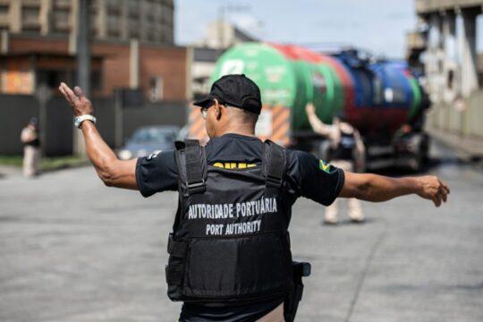 Guarda Portuária em ação
