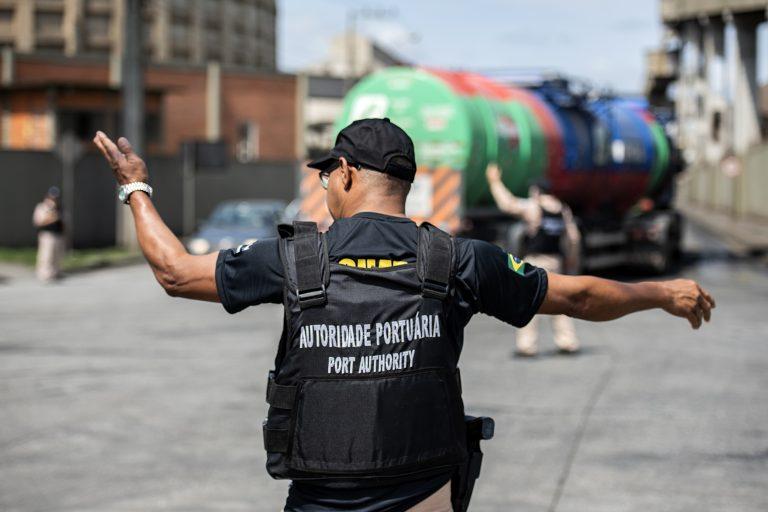Guarda Portuária em ação