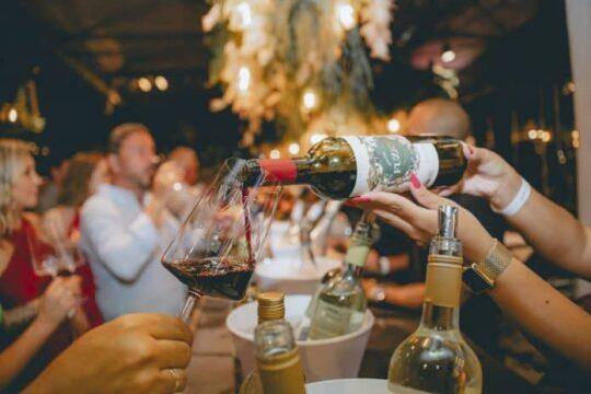 Degustação de vinhos na Casa Alto Lagoa com vista para a Lagoa da Conceição