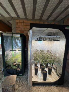 Laboratório de drogas encontrado pela Polícia Civil em Blumenau