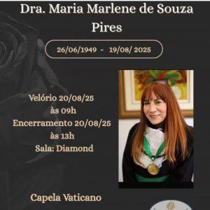 Foto da professora Maria Marlene de Souza Pires