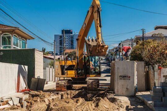 Obras de Macro drenagem no Bairro Ipiranga