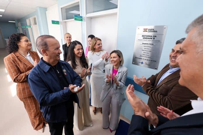 Obras de revitalização da Emergência e Unidade B no hospital